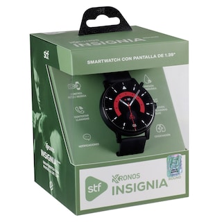 Foto 7 | Foto 7 | Smartwatch Stf Kronos Insignia Round Tft 1.39'' Llamadas Ip65 Negro
