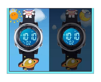 Foto 3 | Foto 3 | Reloj Digital Deportivo Niño Y Niña De Astronauta Color Negro