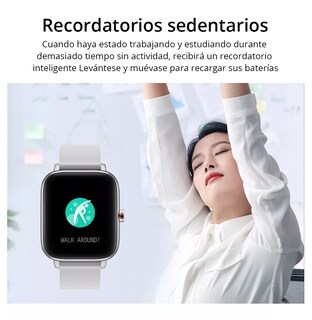 Foto 4 | Foto 4 | Reloj Inteligente Deportivo Lab.G Plateado