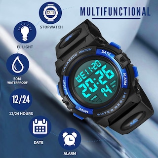 Foto 3 | Foto 3 | Reloj Digital Nn Ben Nevis Para Niños De 5 A 15 Años, Resistente Al Agua, 50 M - Venta Internacional.