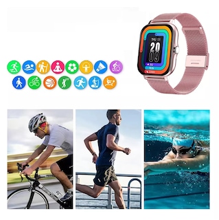 Foto 3 | Foto 3 | Smartwatch Deportivo Rosa