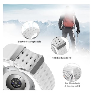 Foto 4 | Foto 4 | Smartwatch Reloj Inteligente Bluetooth Plateado