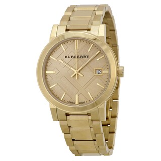 Foto 1 | Foto 1 | Reloj Burberry Unisex The City Bu9033 Caja Redonda 38mm Diámetro Acero Inoxidable Cierre Desplegable Movimiento Cuarzo