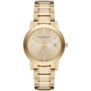 Foto 2 | Foto 2 | Reloj Burberry Unisex The City Bu9033 Caja Redonda 38mm Diámetro Acero Inoxidable Cierre Desplegable Movimiento Cuarzo
