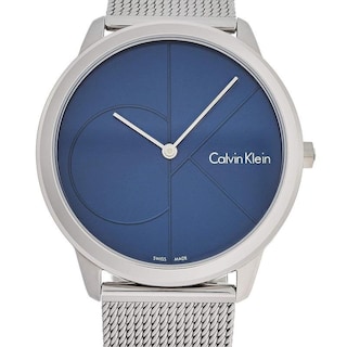 Foto 2 | Foto 2 | Reloj Calvin Klein Unisex Minimal K3m2112n Caja Redonda 40mm Diámetro Acero Inoxidable Cierre Presion Movimiento Cuarzo