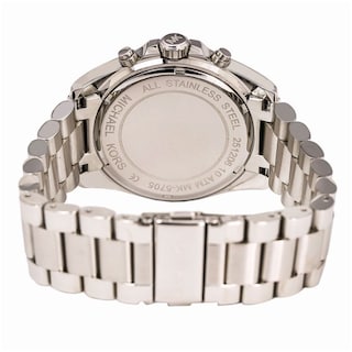 Foto 3 | Foto 3 | Reloj Michael Kors Unisex Bradshaw Mk5705 Caja Redonda 43mm Diámetro Acero Inoxidable Cierre Desplegable Movimiento Cuarzo