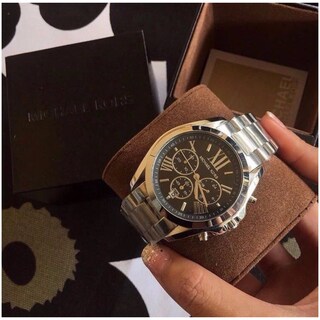 Foto 6 | Foto 6 | Reloj Michael Kors Unisex Bradshaw Mk5705 Caja Redonda 43mm Diámetro Acero Inoxidable Cierre Desplegable Movimiento Cuarzo