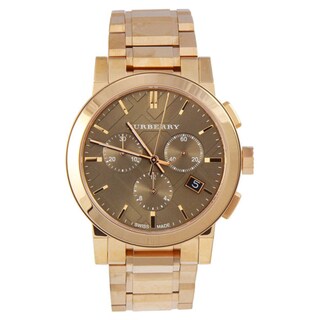 Foto 1 | Foto 1 | Reloj Burberry Unisex The City Bu9754 Caja Redonda 38mm Diámetro Acero Inoxidable Cierre Desplegable Movimiento Cuarzo