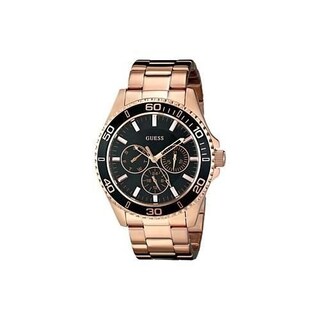 Foto 4 | Foto 4 | Reloj Guess Unisex Classic W0231l7 Caja Redonda 40mm Diámetro Acero Inoxidable Cierre Desplegable Movimiento Cuarzo Dial Negro