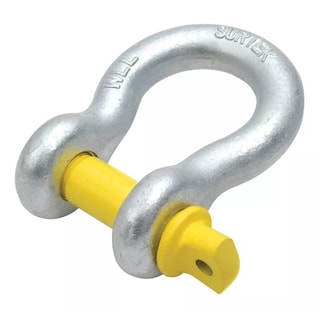 Foto 1 | Foto 1 | Grillete Forjado Acero Inoxidable Plateado/amarillo Surtek