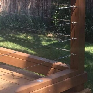 Foto 2 | Foto 2 | Kit De Cable Tensor De Acero 50m Eo Safe Imports Esi-17135 Plata