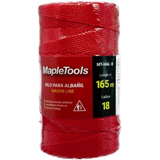 Foto 2 | Foto 2 | Pack 12 Hilos 165 mts Rojo Maple Tools para Albañil