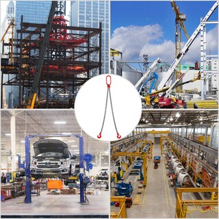Foto 7 | Foto 7 | Cadena Tipo Bandolera Vevor De 4 Toneladas De Capacidad, 1,14 Cm X 1,52 M, Doble Pata - Venta Internacional.