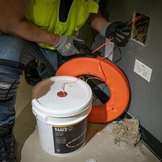 Foto 2 | Foto 2 | Pull Line Klein Tools 56110, Polietileno, Naranja/blanco, 6500 Pies - Venta Internacional.