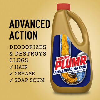 Foto 2 | Foto 2 | Eliminador De Obstrucciones De Drenaje Liquid Plumber Advance Action 6 X 2 X 960 Ml - Venta Internacional.