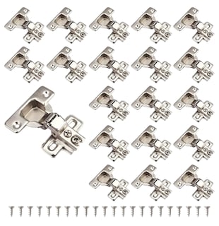 Foto 1 | Foto 1 | Bisagra Bidimensional Brazo Corto 35 Mm 10 Pares Plata