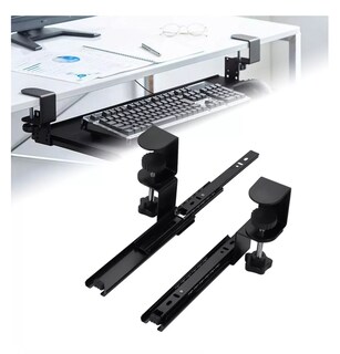 Foto 3 | Foto 3 | Kit De Rieles Para Bandeja De Teclado Deslizante Extraíble Negro