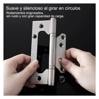 Foto 4 | Foto 4 | Bisagras Para Puertas 5x3x3 De 304 Belug Acero Inoxidable 6pcs Plata
