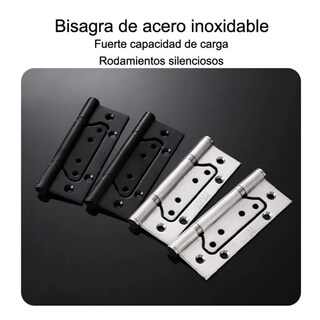 Foto 5 | Foto 5 | Bisagras Para Puertas 5x3x3 De 304 Belug Acero Inoxidable 6pcs Plata