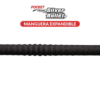 Foto 5 | Foto 5 | Manguera Expandible De 15 Metros Tv Ofertas Pocket Hose Silver Bullet Color Negro Con Fuertes Conectores De Aluminio