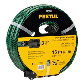 Foto 1 | Foto 1 | Manguera 1/2'' Pretul Reforzada 3 Capas 15 m