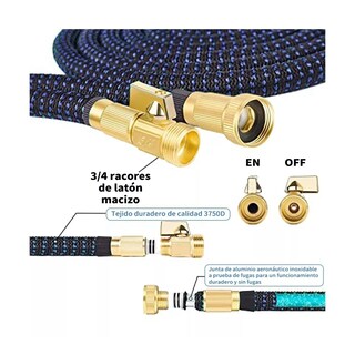 Foto 4 | Foto 4 | Manguera Extensible Eo Safe Imports Esi7331 de 15 m