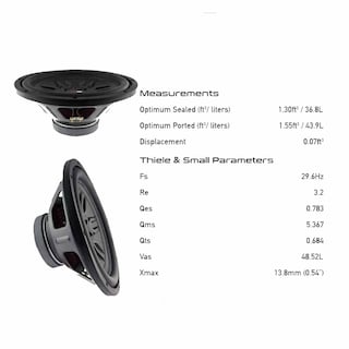 Foto 2 | Foto 2 | Subwoofer Ds18 Slc-md12 Select de Bobina de Voz Individual 1000 W Potencia Máxima