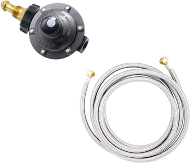 Foto 1 | Foto 1 | Kit De Instalación Para Boiler, Gas Lp Tuerca De 3/8 Pulg, Incluye Regulador Para Gas (entrada 7/8 Pulg, Salida 3/8 Pulg Hnpt)