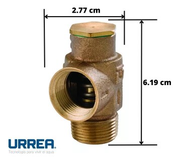 Foto 2 | Foto 2 | Valvula de Alivio para Calentador 1/2 Pulg Urrea Var01.13