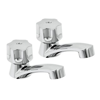Foto 1 | Foto 1 | Juego 2 Llaves Plásticas Individuales para Lavabo Foset