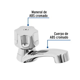 Foto 2 | Foto 2 | Llave Plástica Individual para Lavabo Foset Basic