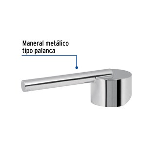 Foto 2 | Foto 2 | Maneral Monomando para Lavabo Foset color Plata