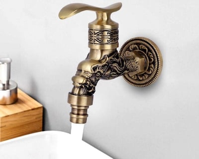 Foto 4 | Foto 4 | Grifo de Agua para Pared De Latón