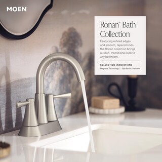 Foto 3 | Foto 3 | Grifo De Baño Moen Ronan Spot Resist En Níquel Cepillado - Venta Internacional.
