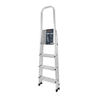 Foto 3 | Foto 3 | Escalera Tubular Plegable 4 Peldaños Aluminio Truper Estu-4a Plata