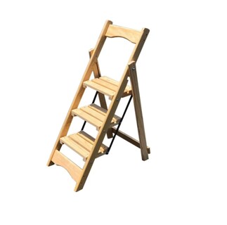 Foto 1 | Foto 1 | Escalera Plegable de Madera Fsyar Café