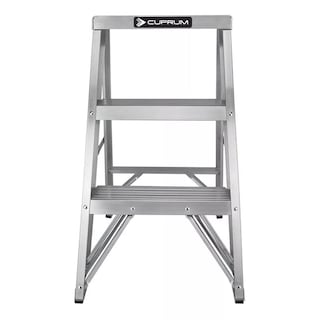 Foto 1 | Foto 1 | Escalera Aluminio 2 Peldaños 150 Kg Cuprum 429-02n