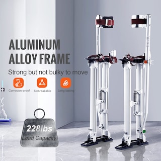 Foto 4 | Foto 4 | Zócalos Para Paneles De Yeso Vevor De 60 A 100 Cm, Ajustables, De Aluminio Con Rodilleras - Venta Internacional.