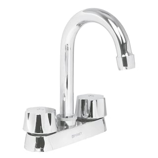 Foto 1 | Foto 1 | Mezcladora para Lavabo Foset Basic color Plateado con Cuello Bar Compresión
