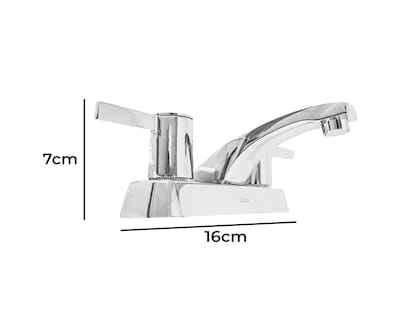 Foto 3 | Foto 3 | Llave Mezcladora Dica de Acero Inoxidable para Lavabo