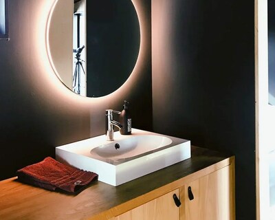 Foto 2 | Foto 2 | Monomando para Baño Iml M9001 de Acero Inoxidable