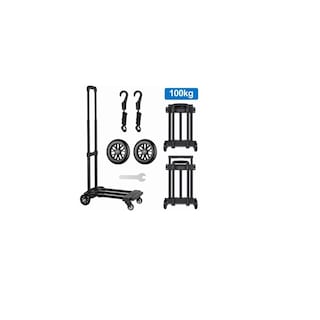 Foto 2 | Foto 2 | Diablo De Carga Plegable Con Extensible Capacidad 100 Kg. Eo Safe Imports Esi-10840 Negro