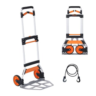 Foto 1 | Foto 1 | Carrito De Mano Plegable Vevor De Aluminio Con Capacidad Para 140 Kg - Venta Internacional.