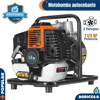Foto 1 | Foto 1 | Motobomba 1' X 1' A Gasolina 1-1/2 Hp, 2 Tiempos 101110