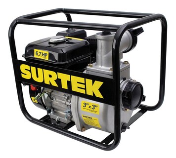 Foto 1 | Foto 1 | Motobomba A Gasolina 3x3pulg 6.7hp 200cc Agua Surtek