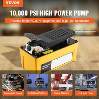 Foto 2 | Foto 2 | Bomba Hidráulica Neumática Vevor 10,000 Psi 1.6l Con Aceite Para Reparación De Automóviles - Venta Internacional.