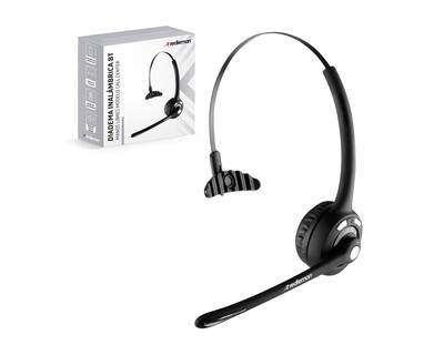 Foto 1 | Foto 1 | Diadema con Micrófono Bluetooth tipo Call Center Redlemon 79017 color Negro