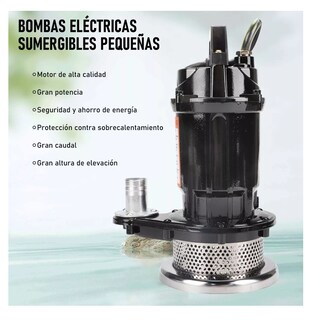 Foto 4 | Foto 4 | Bomba Sumergible Metálica 1/2 Hp Para Agua Limpia/sucia 110v Negro