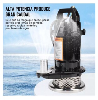Foto 5 | Foto 5 | Bomba Sumergible Metálica 1/2 Hp Para Agua Limpia/sucia 110v Negro