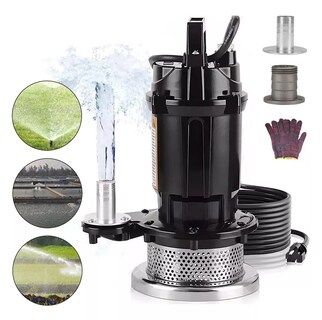 Foto 6 | Foto 6 | Bomba Sumergible Metálica 1/2 Hp Para Agua Limpia/sucia 110v Negro